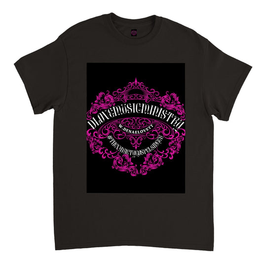 DLOVE Superior T's (Fushia/Rose)-Unisex Crewneck T-shirt